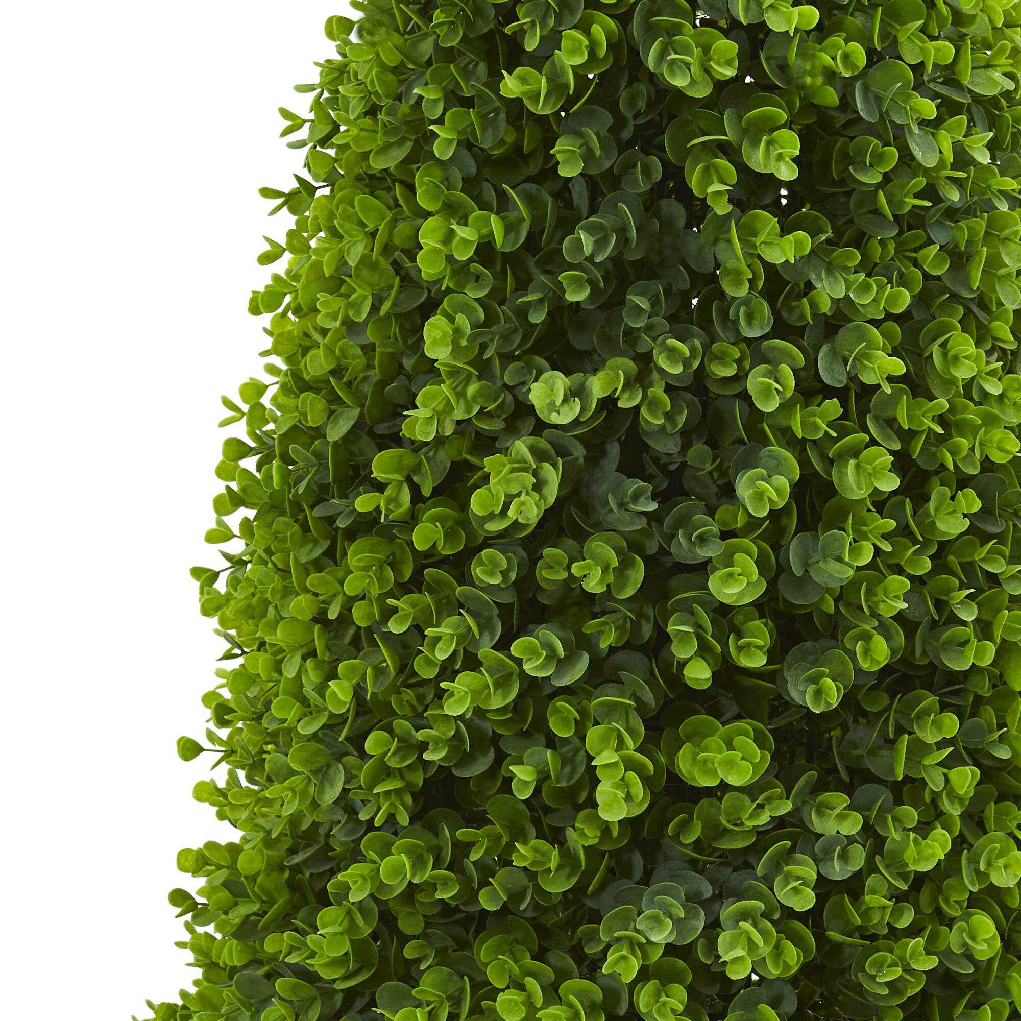 4ft. Potted Eucalyptus Topiary Artificial Tree